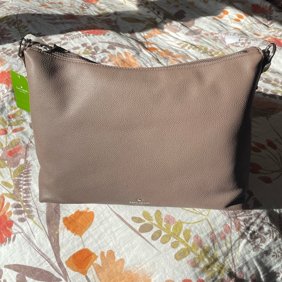 NWT Kate Spade Alena Shoulder Bag in Light Walnut - Picture 4 of 14